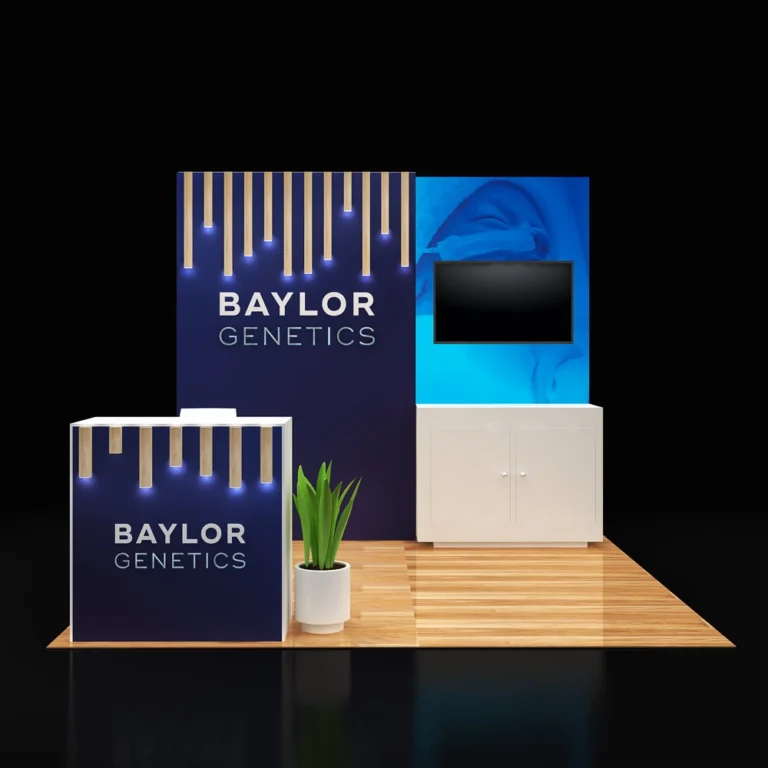 PE1010 109 — 10x10 trade show booth rental by Pure Exhibits