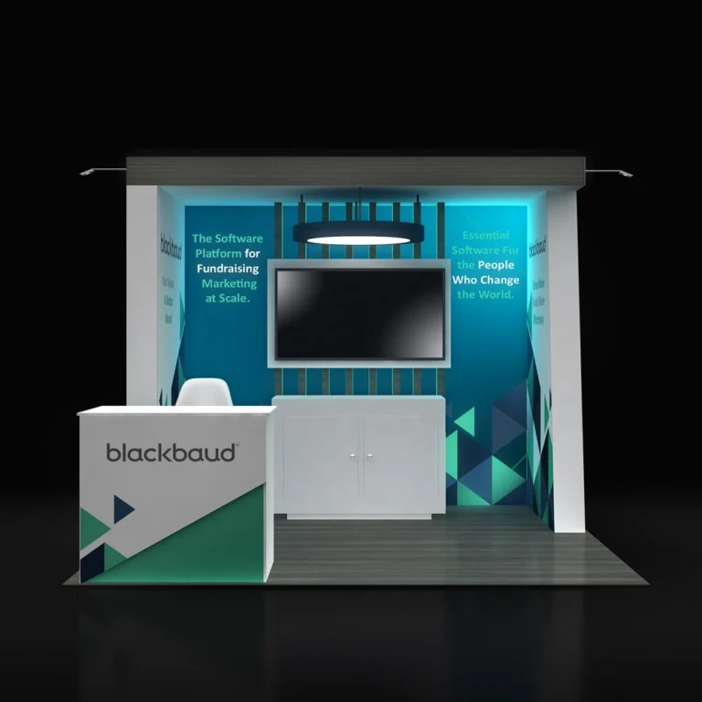 PE1010 112 — 10x10 trade show booth rental by Pure Exhibits