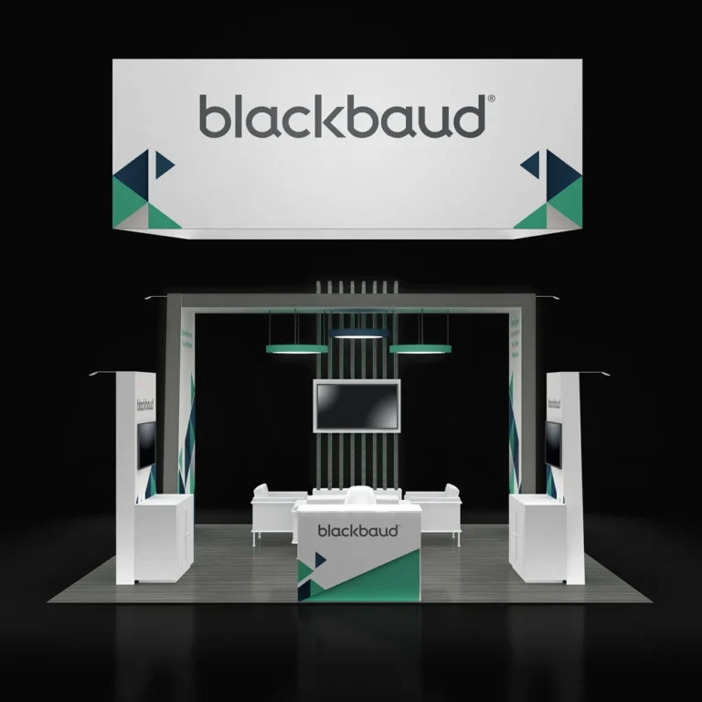 PE2020 311 — 20x20 trade show booth rental by Pure Exhibits
