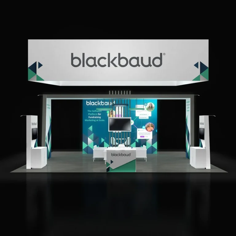 PE3030 265 — 30x30 trade show booth rental by Pure Exhibits