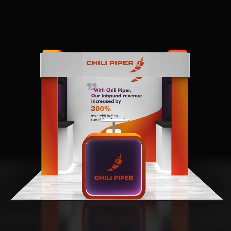 PE1010 114 — 10x10 trade show booth rental by Pure Exhibits