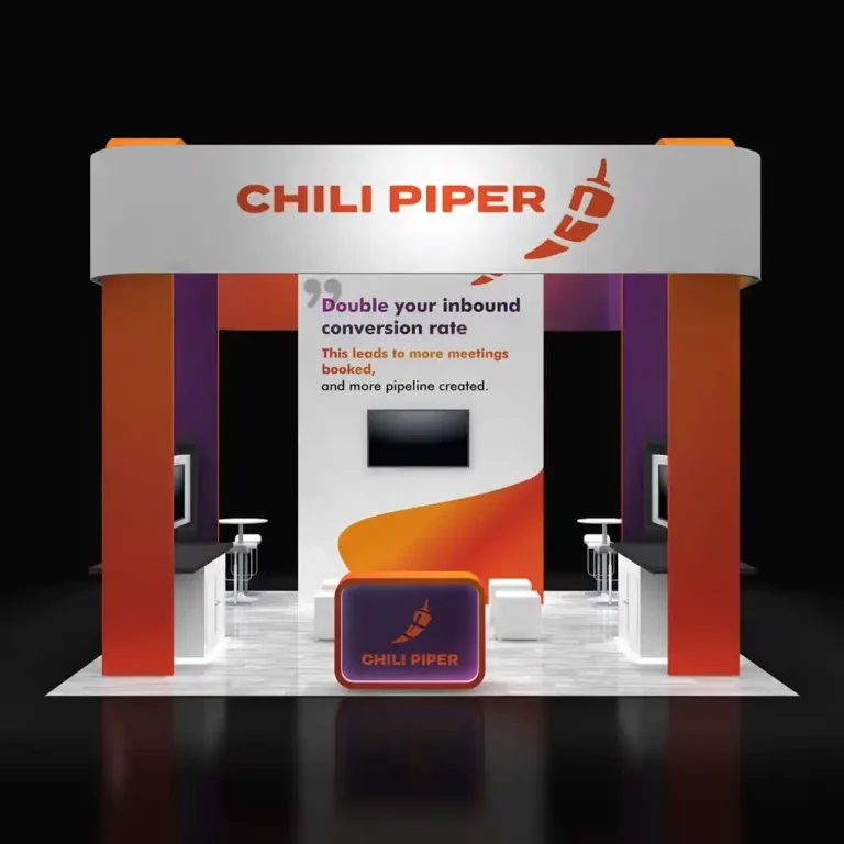 PE2020 312 — 20x20 trade show booth rental by Pure Exhibits