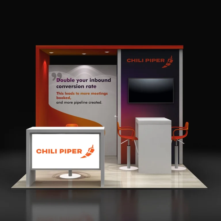 PE1010 115 — 10x10 trade show booth rental by Pure Exhibits