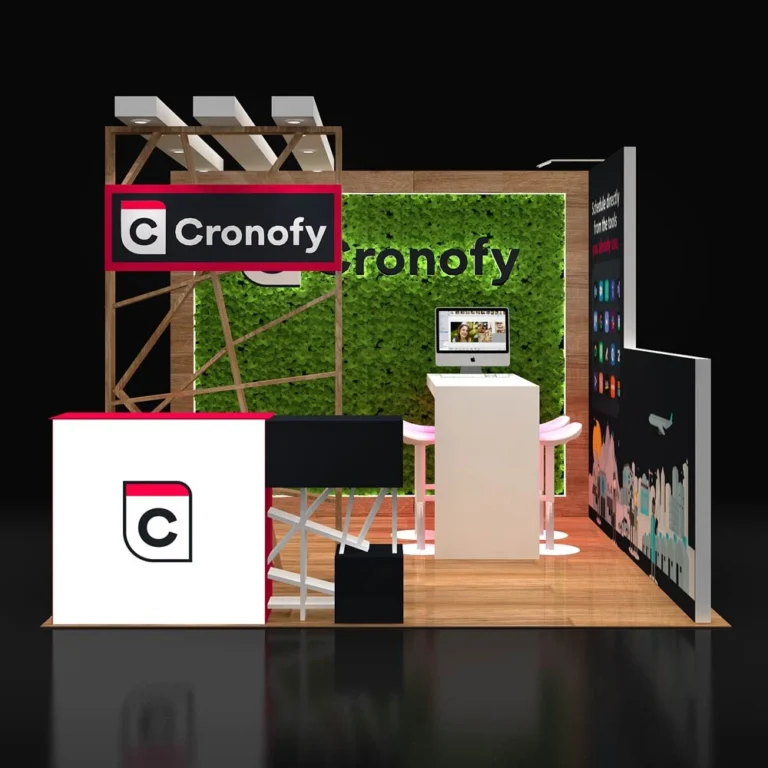 PE1010 116 — 10x10 trade show booth rental by Pure Exhibits