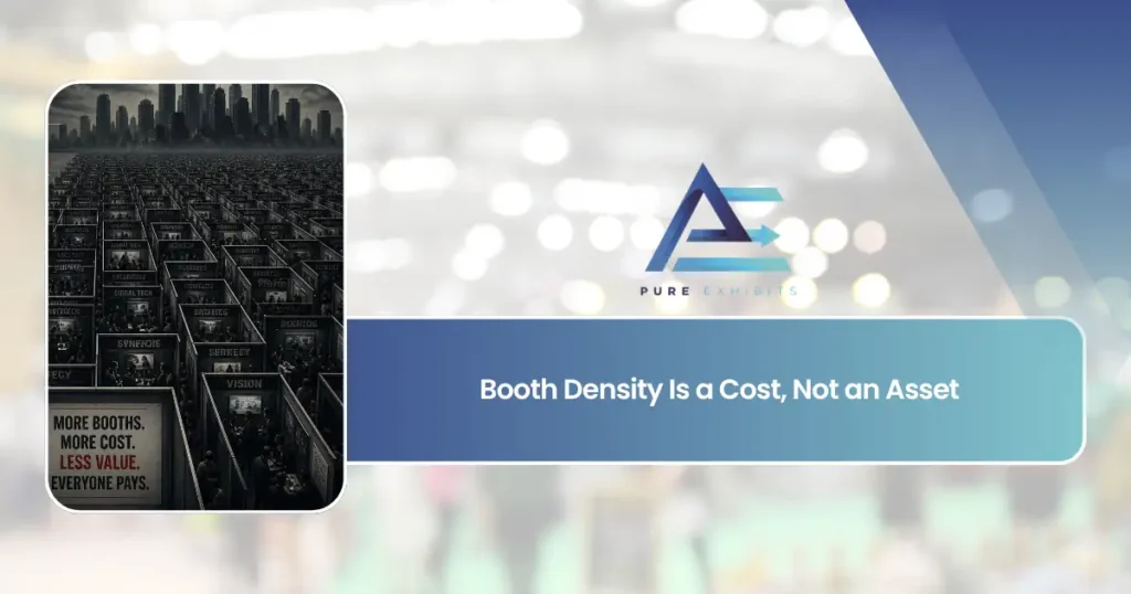 Booth Density Is a Cost, Not an Asset