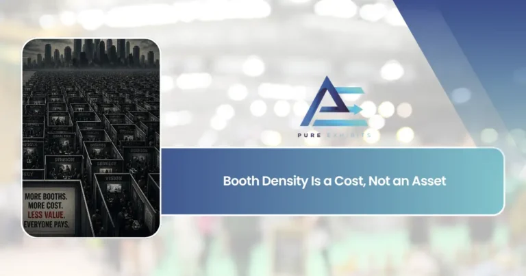 Booth Density Is a Cost, Not an Asset