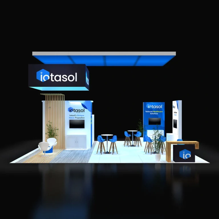 PE3030 269 — 30x30 trade show booth rental by Pure Exhibits