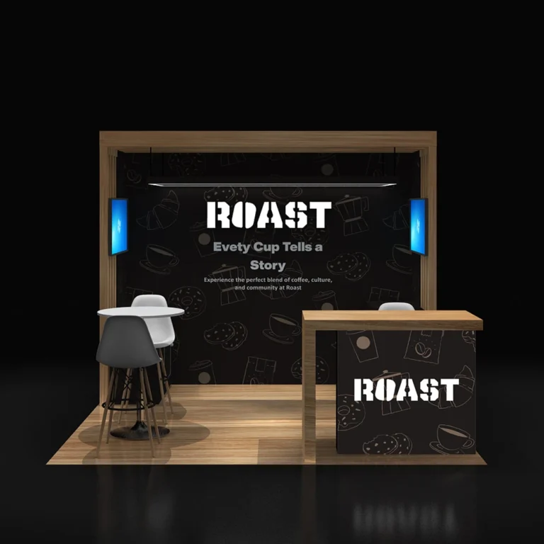 PE1010 134 — 10x10 trade show booth rental by Pure Exhibits