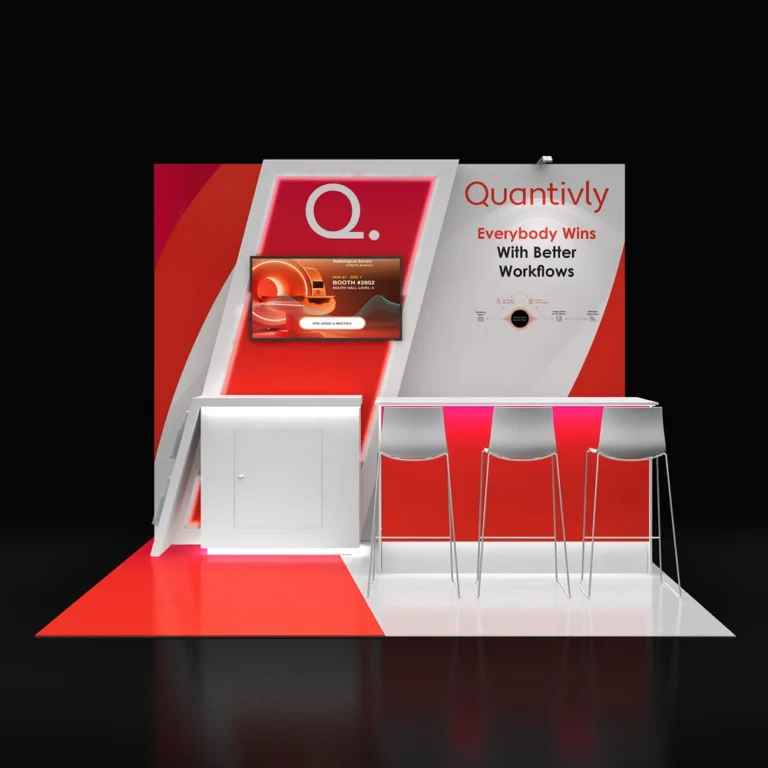 PE1010 122 — 10x10 trade show booth rental by Pure Exhibits