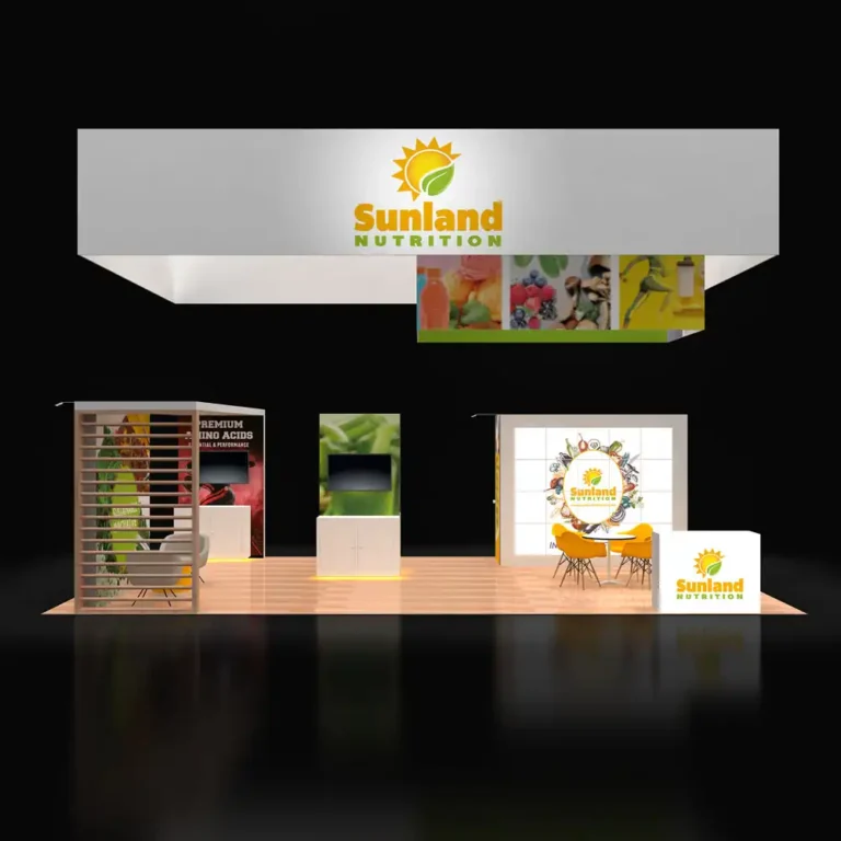 PE2030 290 — 20x30 trade show booth rental by Pure Exhibits