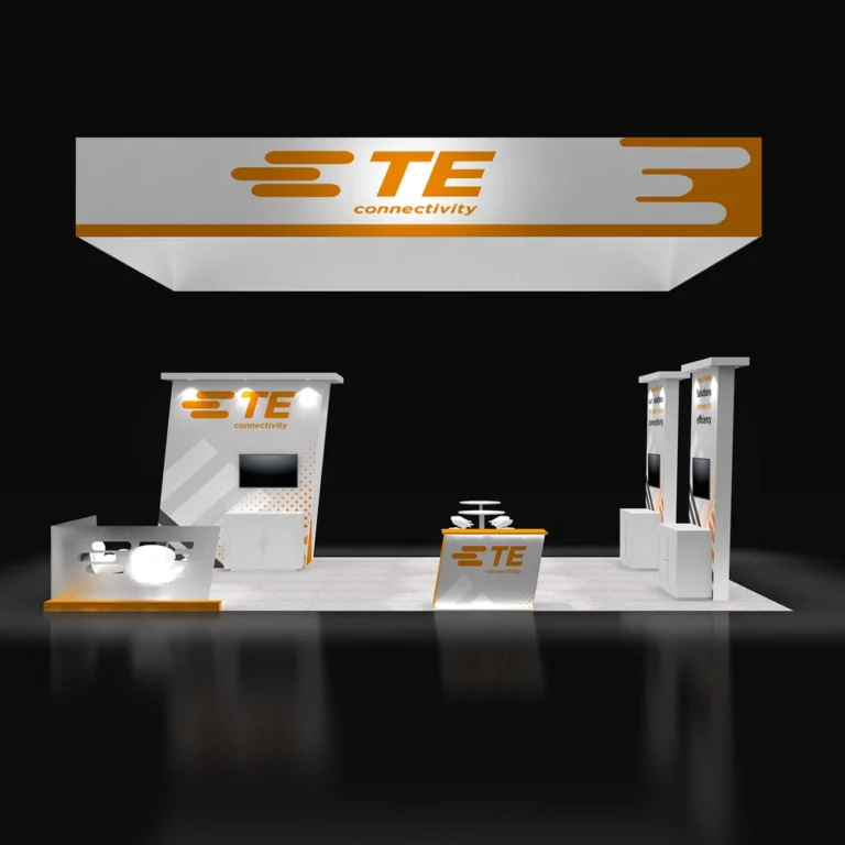 PE2030 293 — 20x30 trade show booth rental by Pure Exhibits
