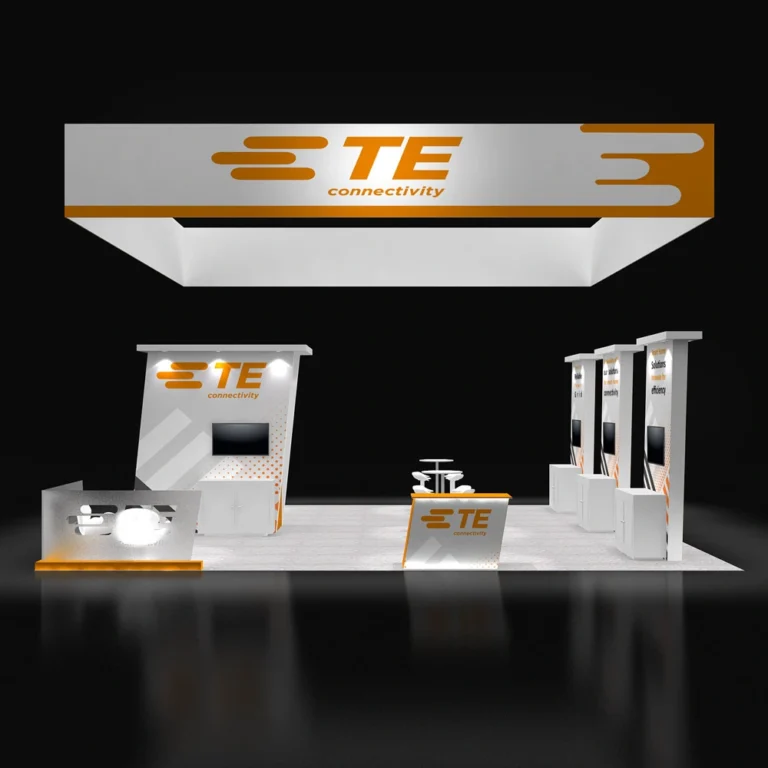 PE3030 277 — 30x30 trade show booth rental by Pure Exhibits