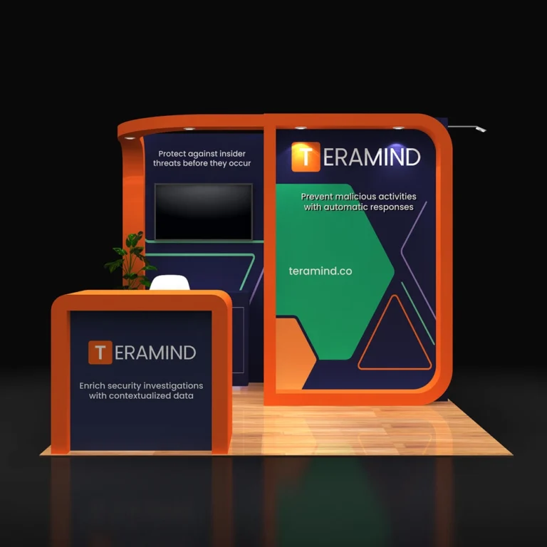 PE1010 125 — 10x10 trade show booth rental by Pure Exhibits