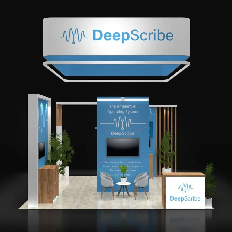 PE2020 342 — 20x20 trade show booth rental by Pure Exhibits